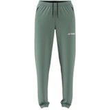 adidas Dames Terrex Multi Knit Pants, silver green, XL