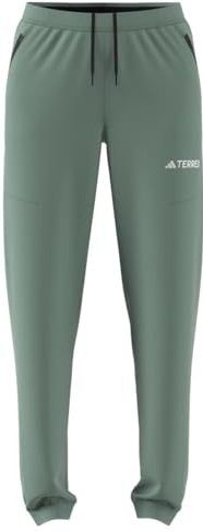 adidas Dames Terrex Multi Knit Pants, silver green, XL