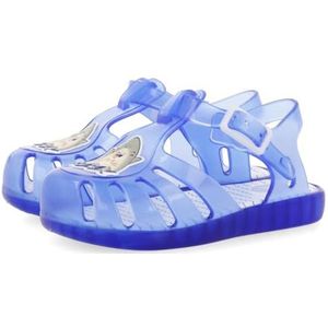 Gioseppo - Krume - Slippers - Blauw - PVC - Haaienpatch