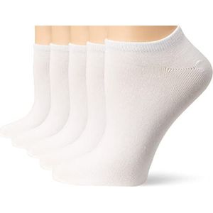 URBAN QUEST Bamboe footies voor dames, Wit, Eén Maat