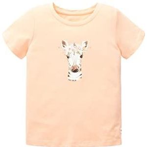 TOM TAILOR T-shirt voor meisjes, 31080 - Sunny Apricot, 92 cm