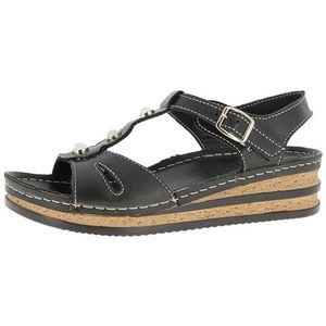 Andrea Conti Damessandalen, zwart, 36 EU, zwart, 36 EU