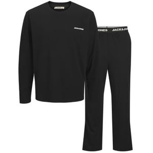 Jack & Jones - JACEVEREST - Pyjama - Zwart/Wit - 2-delig