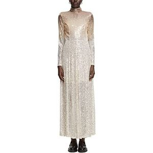 ESPRIT Collection Dames 112EO1E304 jurk voor speciale gelegenheden, 002/BLACK 2, XL, 002/Black 2, XL