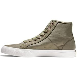 DC Shoes Heren Manual-High-Top Shoes for Men Sneakers Olive/Militair, 40 EU