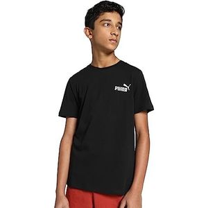 PUMA Jongens T-shirt ESS Small Logo Tee B 586961 Zwart 116