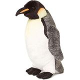 WWF 15189005 WWF00567 pluche keizerpinguïn, realistisch vormgegeven pluche dier, ca. 33 cm groot en heerlijk zacht