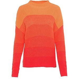 Camel Active Womenswear Dames 3095365K70 Pullover, fresh orange, XL