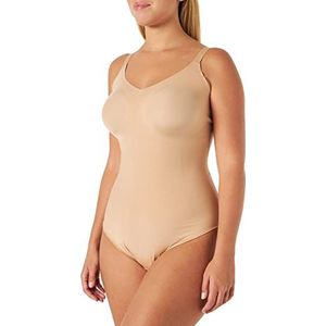 Maidenform Dames Power Players String Shapewear Bodysuit DMS083, Beige, XX-Large