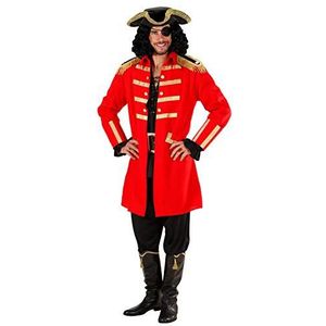 Widmann - Piratenkapitein, mantel en hoed, vrijbuiter, piraat, carnaval, themafeest