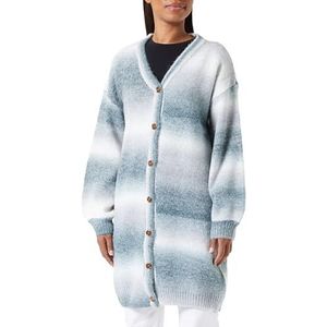 SIDONA Gebreide cardigan voor dames 10424757-SI01, zwart meerkleurig, XL/XXL, Zwart Veelkleurig, XL/XXL