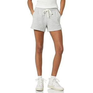 Amazon Essentials Dames Fleece Short, Lichtgrijs Heather, XXL