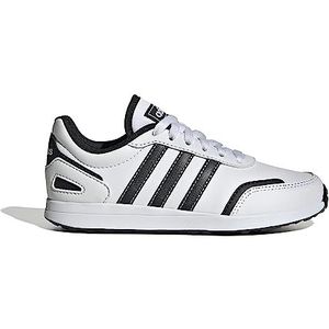 adidas VS Switch 3 Lifestyle Running Lace Sneakers uniseks-kind, ftwr white/core black/core black, 30.5 EU