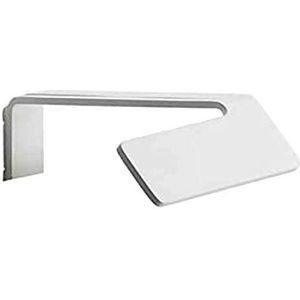 Korte wandlamp, 3 leds 2, 1 W, 700 mA, met diffuser van polycarbonaat, serie Alpha, wit, 22 x 13 x 24 cm (795503/10)