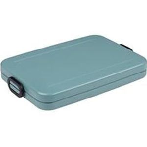 Mepal Lunchbox flat – Broodtrommel – 4 boterhammen - Nordic green