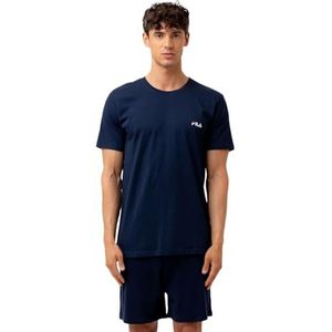 Fila - Heren Pyjama - Katoen - Korte Mouwen en Shorts