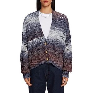 ESPRIT Gebreid damesvest, 519/Aubergine 5, S