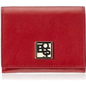 Hugo Boss Dames Blanca Sm n Bi-Fold Wallet, Medium Red613, Eén maat