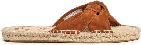 PEPEJEANS - Platte Sandalen - Bruin - Suède - Antislipprofiel