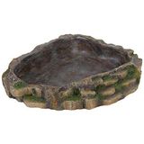 Trixie 76205 water- en voerbak voor reptielen, 24 × 5,5 × 20 cm