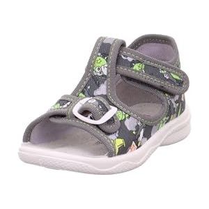 Superfit POLLY pantoffels voor jongens, Grijs groen 2000