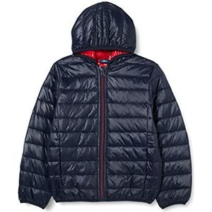 Chicco Gewatteerde jas voor kinderen en jongeren, Blauw en Rood, 80 cm