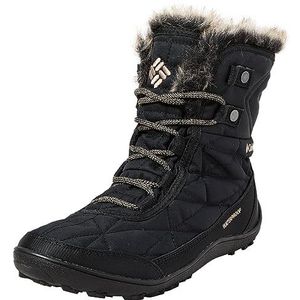 Columbia Sneeuwlaarzen Minx Shorty III dames Winterlaarzen , zwart en zilver. , 41 EU Breed