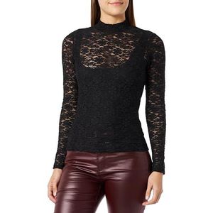 Vimaren L/S Top #7, Kleding Dames, zwart, M