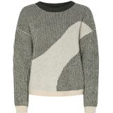 PIECES Dames Pclinna O-hals Loose Knit Pwp Bc, Darkest Spruce, M