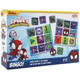 SHUFFLE Spidey en zijn geweldige vrienden bingo, match Spidey, vrienden en schurken in dit leuke spel voor Marvel-fans, geweldig cadeau, 2-4 spelers, leeftijd 3+ jaar