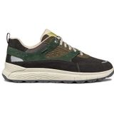 Geox - U Spherica 4x4 B Abx - Sneakers - Dk Coffee Dk Green - Ademend
