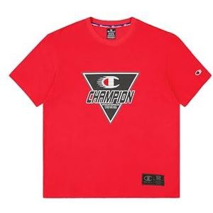 Champion Legacy Modern Sport (220366) - Stretch Jersey SS Crewneck T-shirt, bel (CRD), M Modern Sport Heren FW24, Schbel (Crd), M