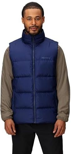 Marmot - Gilet - Marineblauw - Duvet - Lichtgewicht - Waterdicht - Winddicht