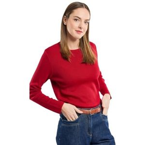 Armor-Lux - Pontivy - Damestrui - Effen - Ronde Kraag - Nauwe Pasvorm