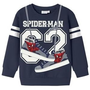 NAME IT Nmmadam Spider Nreg Sweat Bru Mar, Blueprint, 110