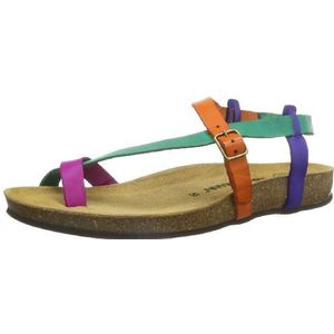 Dr. Brinkmann Dames 710625 Slingback sandalen, Veelkleurig Kleurrijk 0, 37 EU