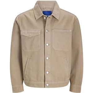 JACK & JONES Jorbellagio Denim Jacket voor heren, Silver Sage, XS