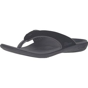 Spenco Yumi Flip Flop Sandaal voor heren, Onyx