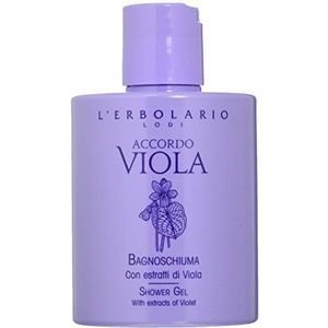 L'Erbolario Accordo Viola bad- en douchegel, per stuk (1 x 300 ml)