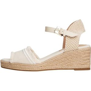 TOMMY HILFIGER - Sandaal - Beige - Met Plateau - Sleehak