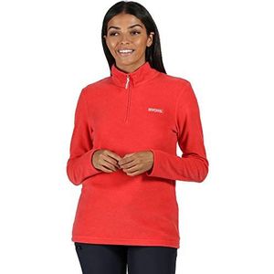 Regatta Dames Sweethart' lichtgewicht halve rits symmetry fleece - Red Sky, maat 18, Rot (Rode Lucht)