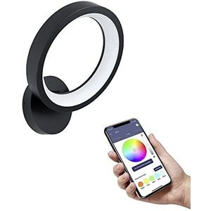 EGLO connect.z Smart Home LED wandlamp Marghera-Z, ZigBee, app en spraakbesturing, lichtkleur instelbaar, dimbaar