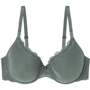 Women'Secret Gevoerde beha, olijfgroen, 85C, Khaki (stad), 85C