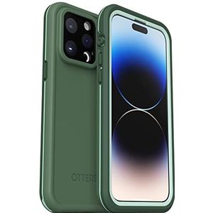 OtterBox FRĒ-serie waterdicht hoesje met MagSafe (ontworpen door LifeProof) voor iPhone 14 Pro Max (ALLEEN) - Dauntless (groen)