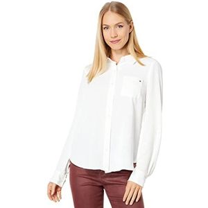 Tommy Hilfiger Overhemden met knopen voor dames, casual tops, Olifantbenen, XL