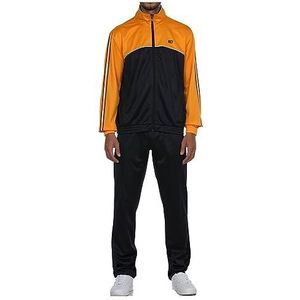 John Smith Heren Kurdo M, polyester, acetaat, trainingspak, klein, nr. 046 mosterd