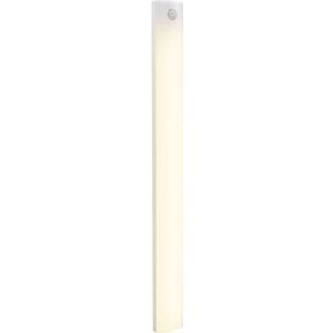 ANSMANN Onderbouwlamp L, oplaadbare lamp met bewegingssensor, verschillende kleurtemperaturen, ideaal voor kasten, keuken, badkamer, lade, hal, trap of toonbank, opladen via micro-USB