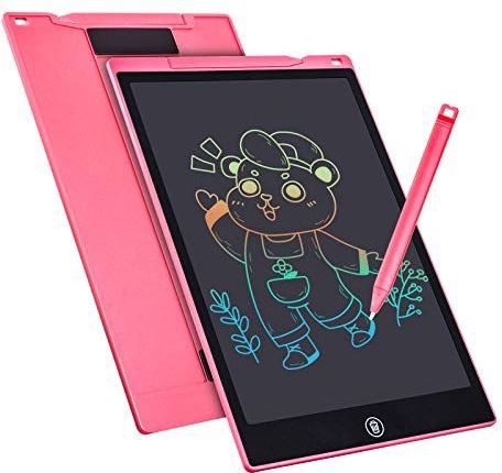 SERUW - LCD-Schrijftablet - Roze - 12 Inch - Flexibel Scherm