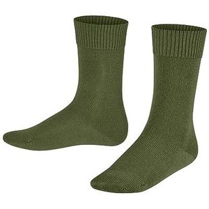 FALKE Uniseks-kind Sokken Comfort Wool K SO Wol Eenkleurig 1 Paar, Groen (Sern Green 7681), 39-42