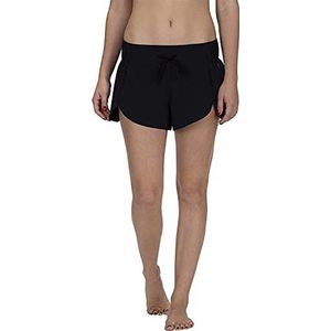 Allure by IMJ Dames Aquas 2.5 Boardshort Board Shorts, Zwart, X-Small